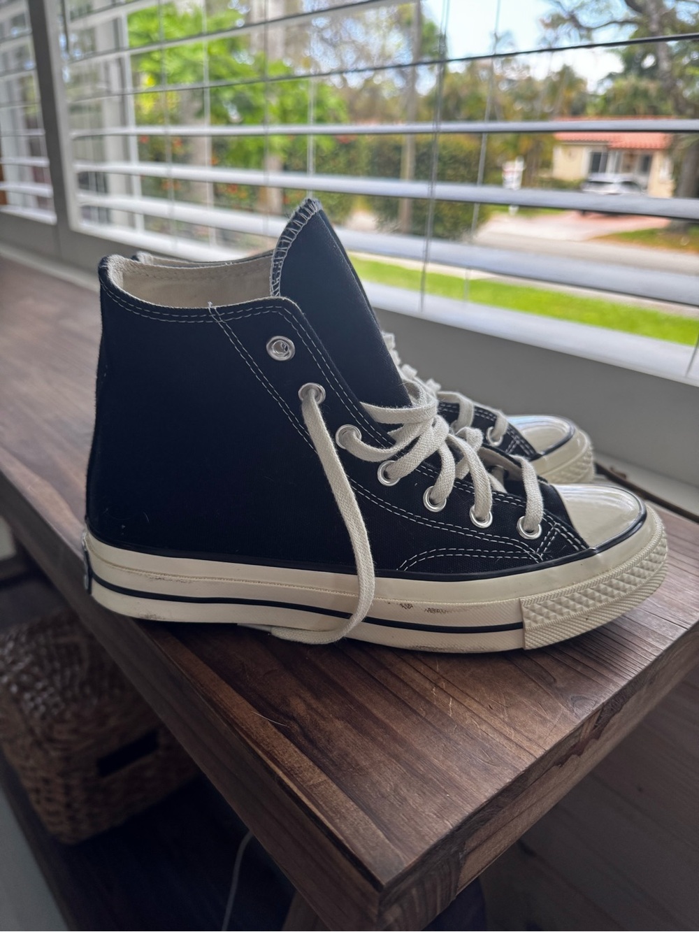Converse Chuck 70 Vintage Canvas High Black Men's 162050C - Picture 3 of 8